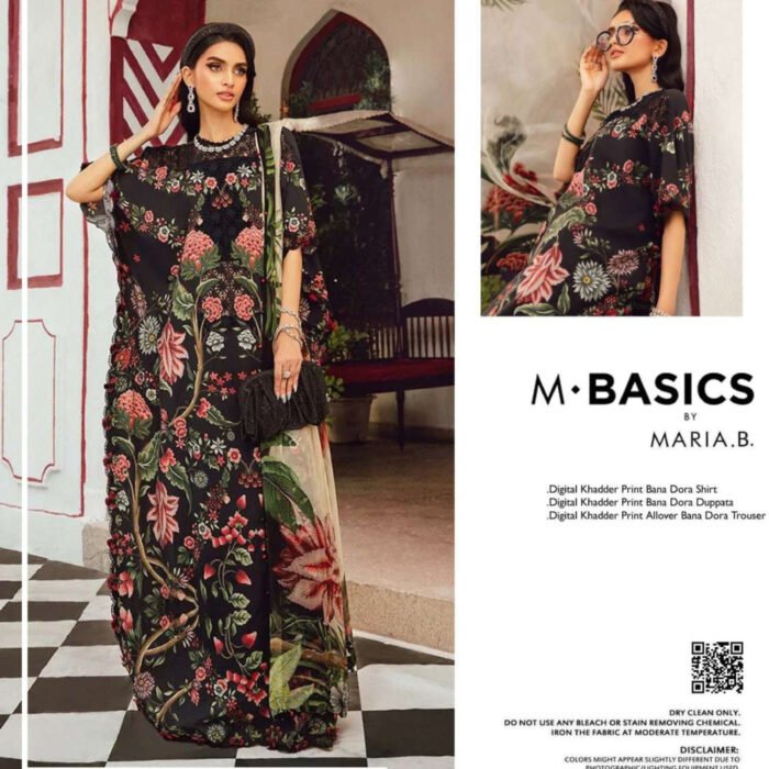 MARIA.B Khaddar 3 Piece #601